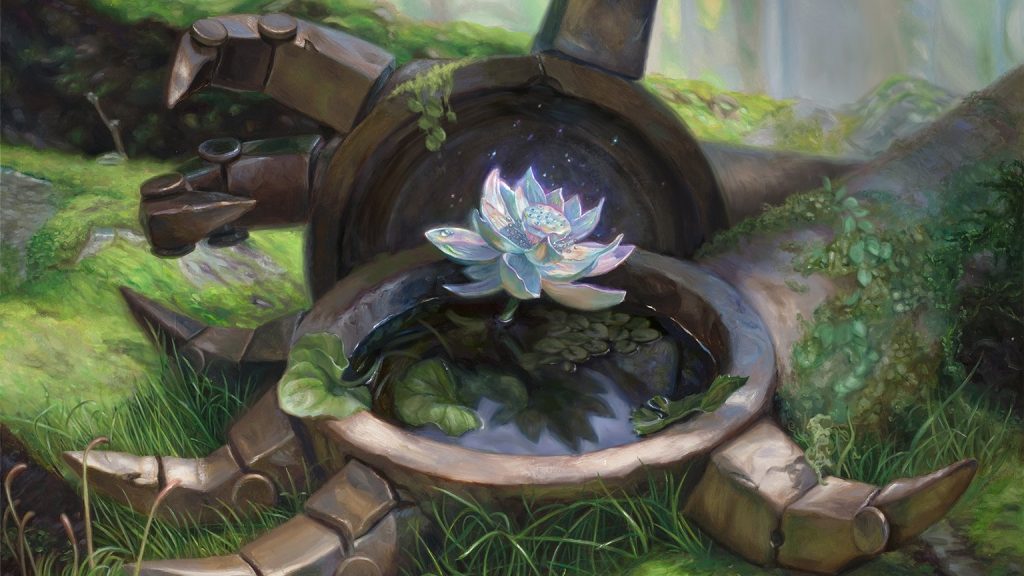MTG, Commander, EDH, mana base, Timeless Lotus artwork, TCG