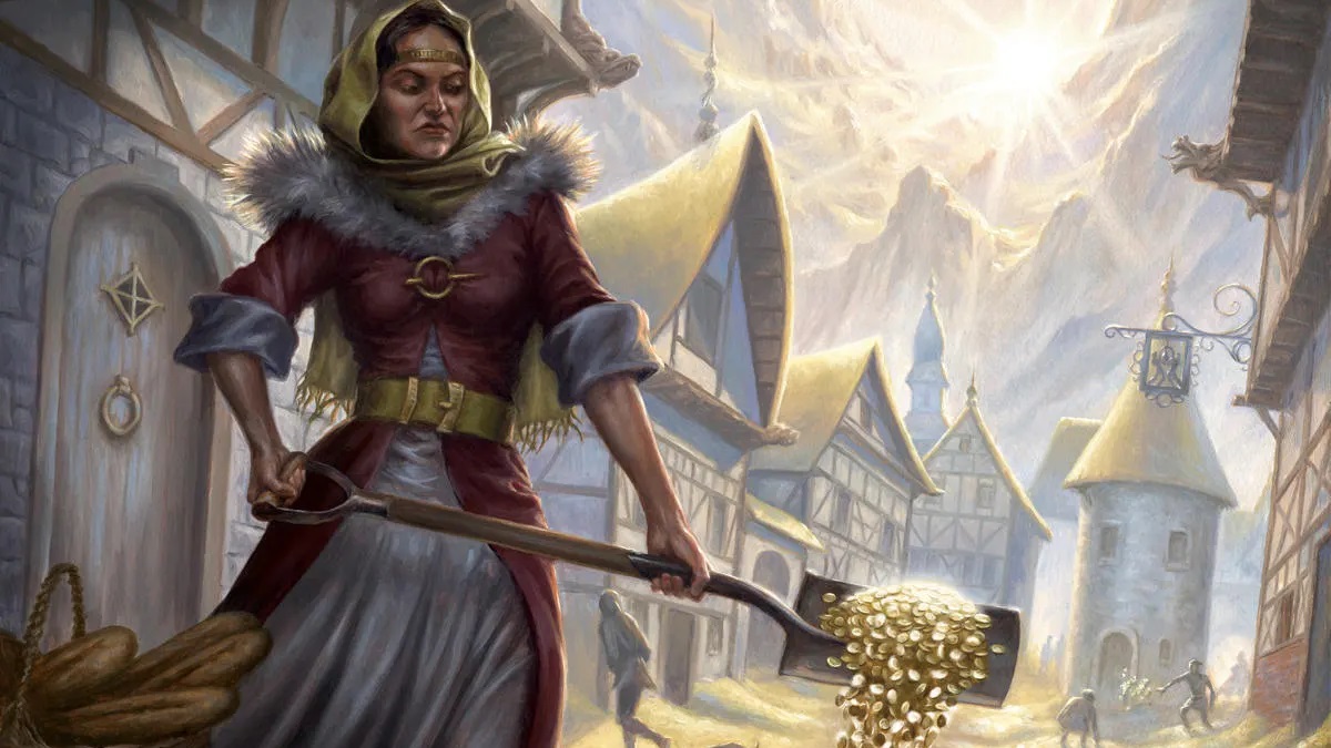 MTG, EDH, Windfall, Wheels, card artwork