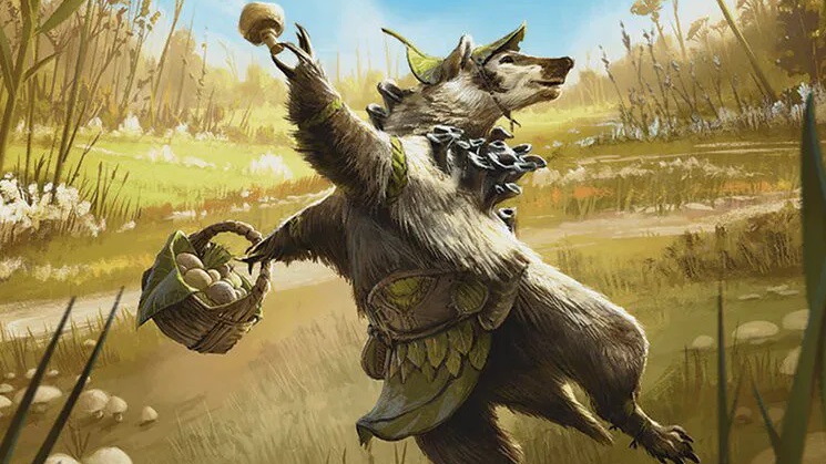 MTG, commander, casual simic, brightcap badger, edh