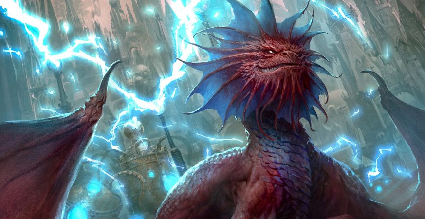 MTG, EDH, Commander, cEDH Izzet, Izzet, bracket 5, card artwork, Niv-Mizzet