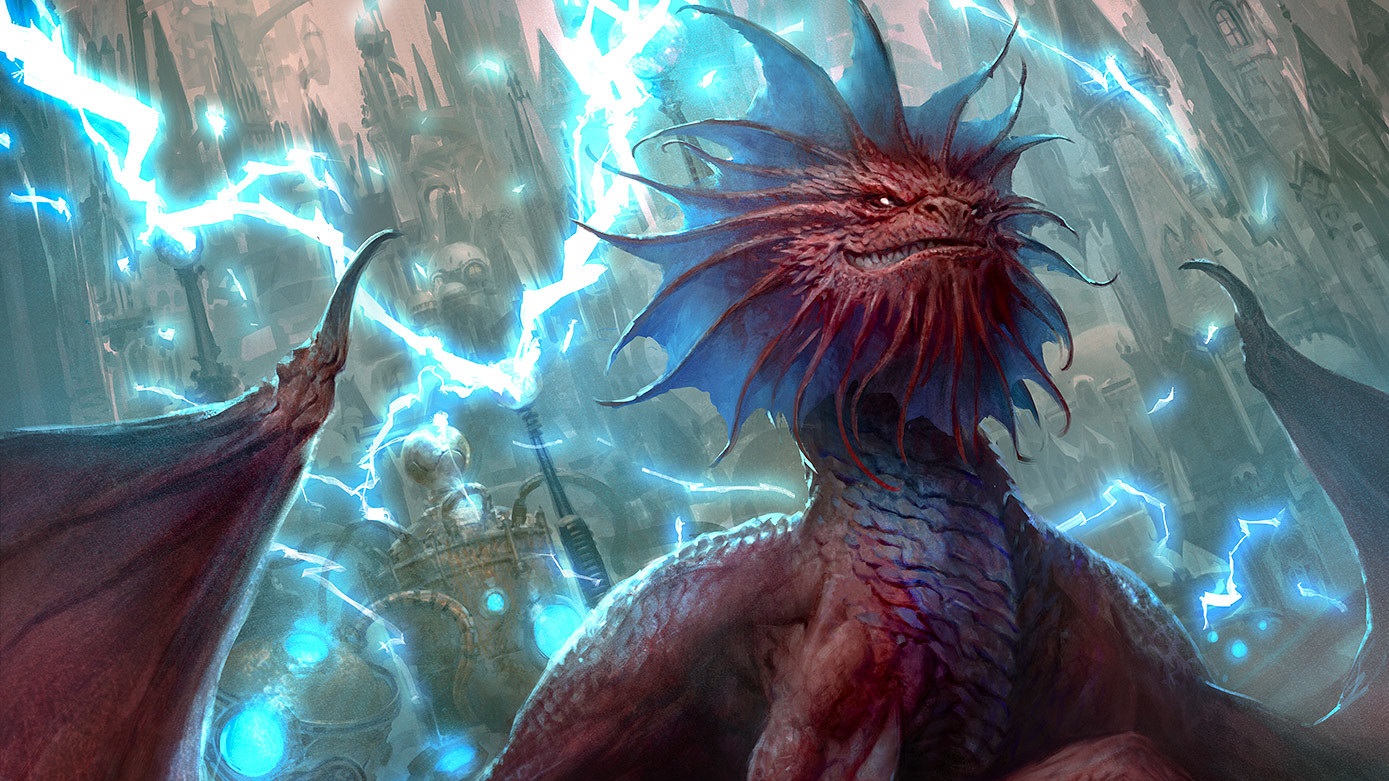 MTG, EDH, Commander, cEDH Izzet, Izzet, bracket 5, card artwork, Niv-Mizzet