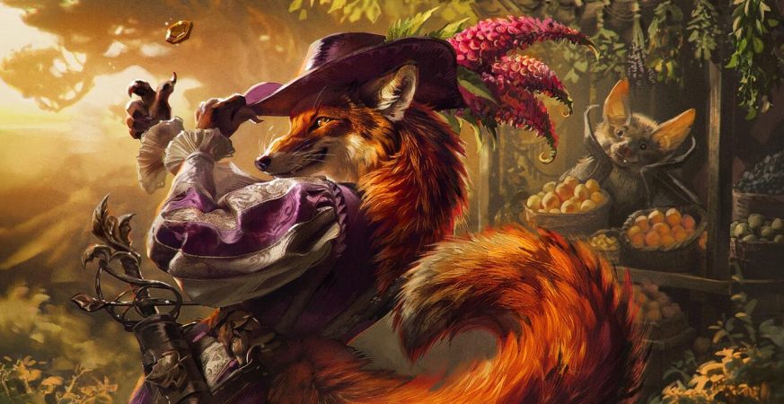 MTG, commander, Midrange, Mr Foxglove, EDH, card artwork