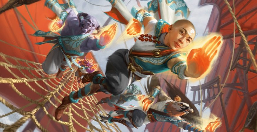 Jeskai guide, MTG, EDH, Commander, card artwork, Aligned Heart, Tarkir