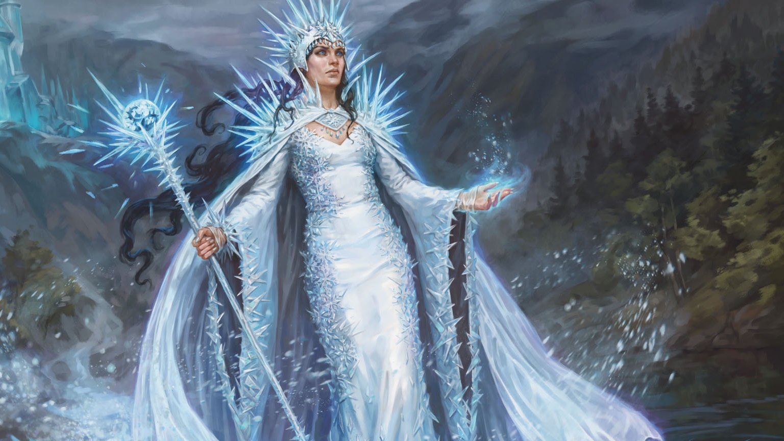 MTG, EDH, Commander, Hylda, budget Control, card artwork
