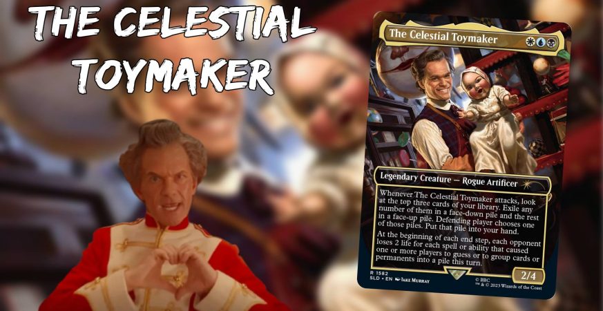 The Celestial Toymaker, MTG, EDH, Commander, Doctor Who, card artwork