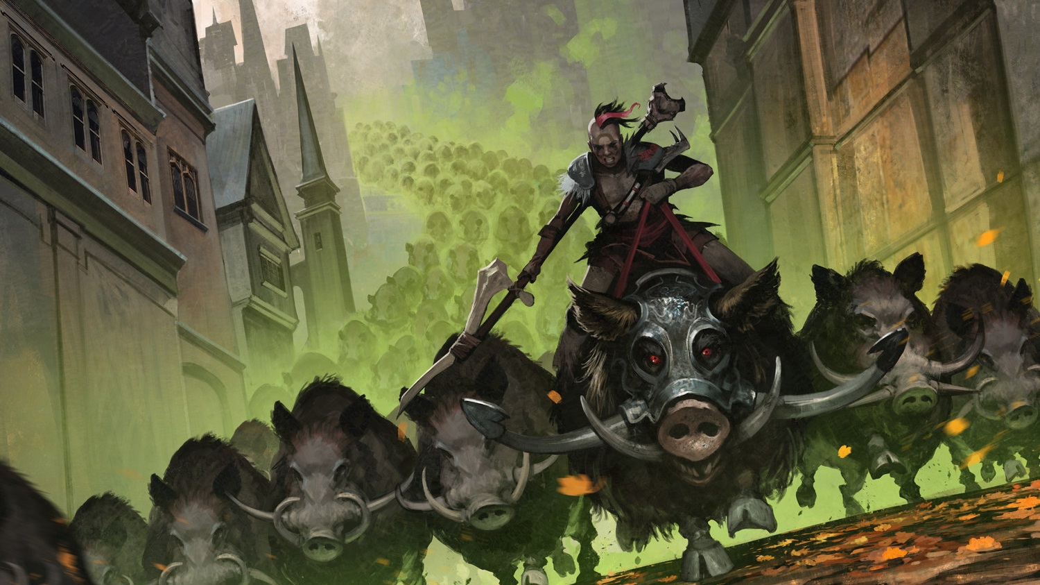 MTG, Commander, EDH, magic the gathering, Rhythm of the Wild, card artwork, aggro, aggressive