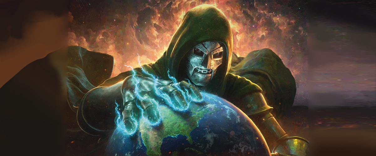doctor doom marvel superheroes villain mtg edh cedh black artifacts