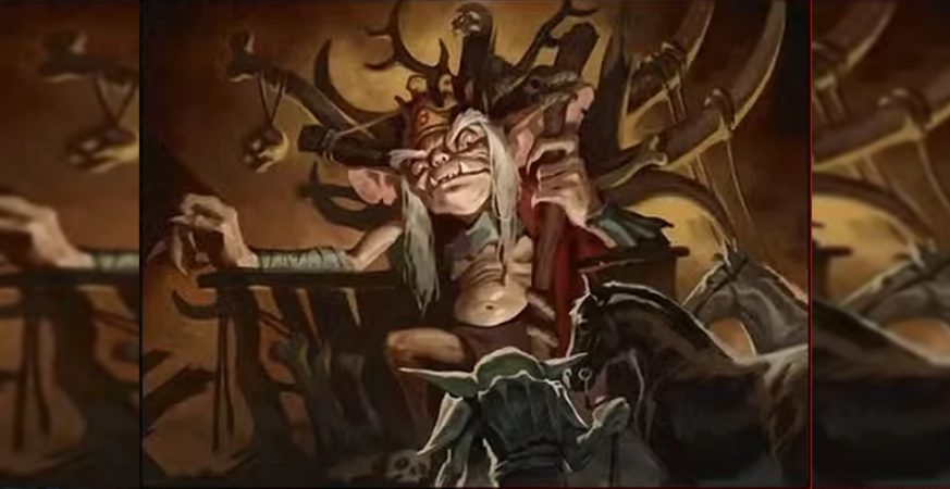 the great goblin hobbit goblins edh cedh commander rakdos tribal combo