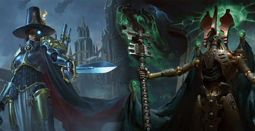 warhammer, wh40k, necron, imerium, showcase, precons, commander