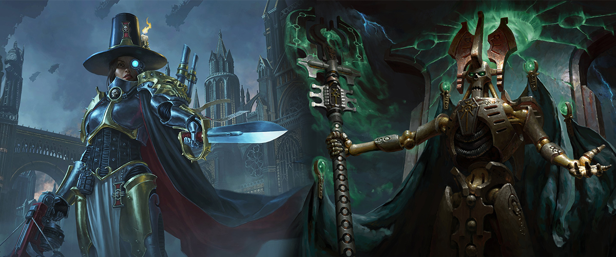 warhammer, wh40k, necron, imerium, showcase, precons, commander