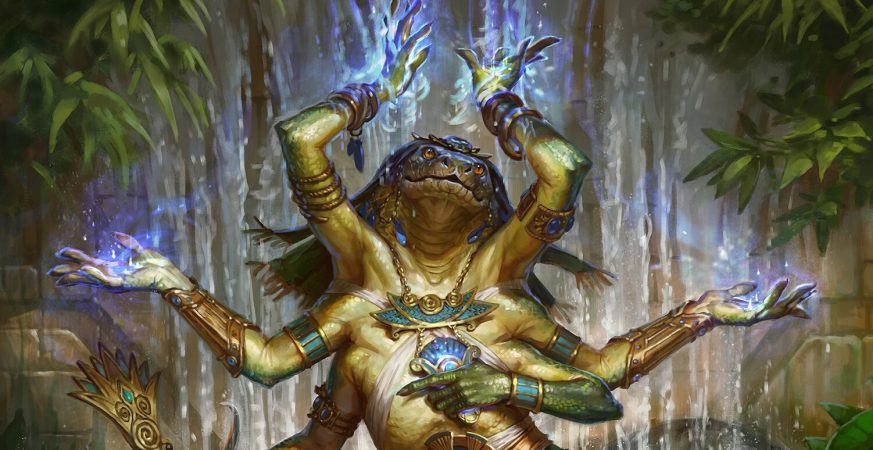 Cascade guide, Imoti, card artwork, mtg, edh, commander