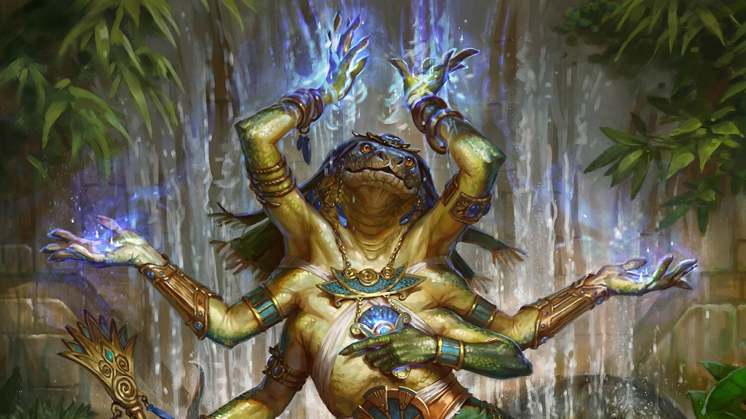 Cascade guide, Imoti, card artwork, mtg, edh, commander